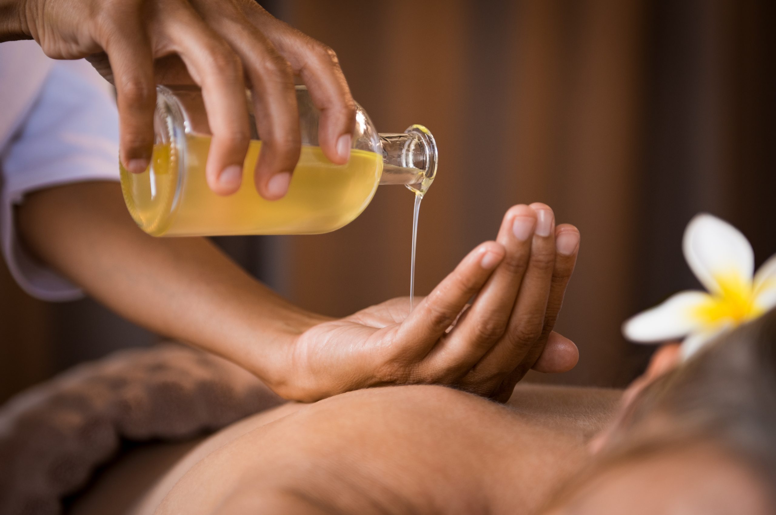 A relaxing spa treatment